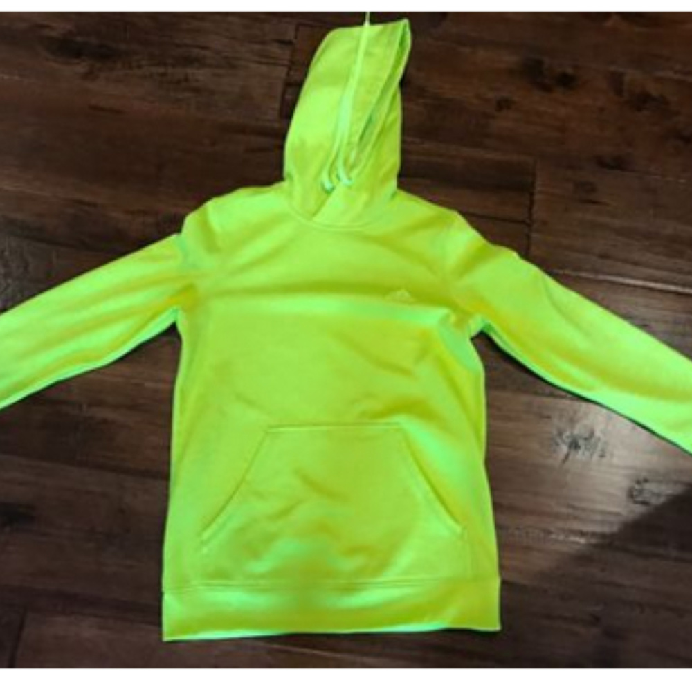 Adidas Yellow Hoodie Climawarm Hoodie xs